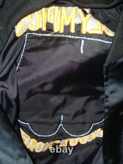 Custom 1980's vtg satin bomber nbc olympics korea unique cottagecore rap jacket
