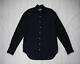 Gitman Vintage $200 Nwt Navy Blue Classic Flannel Shirt Button Down Collar Xl
