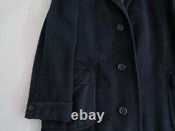 Holy Grail VTG J Press navy blue 100% pure VICUNA three button top coat 42 R