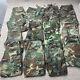 Lot Of 12 Vintage Camo Cargo Pants Mens Small Medium Military Trousers Bdu