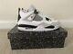 Nike Air Jordan 4 Retro Military Black White Dh6927-111 Men's Size 10.5