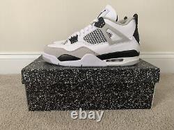 Nike Air Jordan 4 Retro Military Black White DH6927-111 Men's Size 10.5