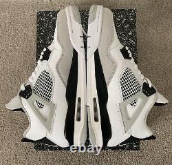 Nike Air Jordan 4 Retro Military Black White DH6927-111 Men's Size 10.5