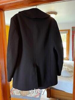 Pea Coat Navy world war ll vintage (New condition)