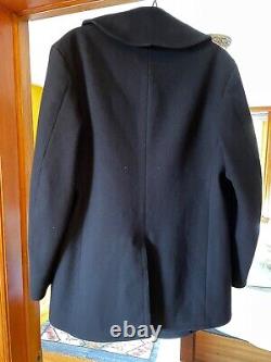 Pea Coat Navy world war ll vintage (New condition)