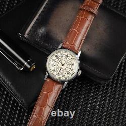 Pobeda Watch Mechanical Aviator Soviet Russian USSR Men Military Rare Vintage 20