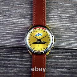 Raketa 24 Hours Soviet Wristwatch NAVI Vintage Mens Watch Mechanical 2623 Watch