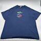 Rare Grail Vintage 90s Mens Jnco Donkey Distressed Navy Blue Skate T-shirt Large