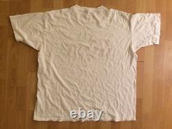 Used Vintage 1989 United States Navy White T-Shirt Missing Size Tag Large Or XL