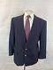 Vintage Givenchy Men's Navy Blue Solid Blazer 42r $1,495