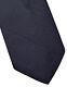 Vintage Mens Necktie Tie Solid Navy Monochromatic Textured Design 4.25 X 54.25 I