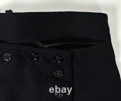 VINTAGE Naval Clothing Factory Pants Mens Black Wool US Navy Sailor Sz 32X30 EUC