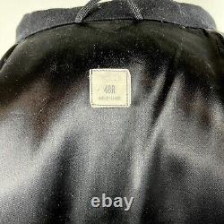 VTG 1980 Sterlingwear DSCP peacoat Mens 48R 100% wool black military navy USA