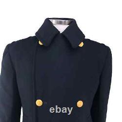 Vintage 1953 Jacob Reeds Sons Mens Size 40 US Navy Overcoat Wool Heavy TINY FLAW