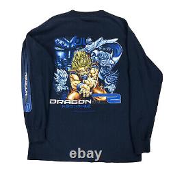 Vintage 2000 Dragon Ball Z t-shirt long sleeve Goku Group Mens L Navy blue