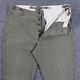 Vintage 40s Ww2 Pants Men 38x34 Od Military Us Army Trouser Button Fly 10037