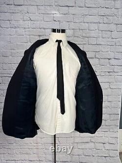 Vintage 60's Brooks Brothers Men's 2 piece Navy Pinstripe Suit 40r pants 30x29.5