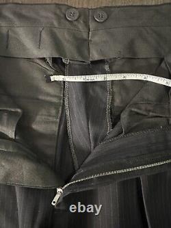 Vintage 60's Brooks Brothers Men's 2 piece Navy Pinstripe Suit 40r pants 30x29.5