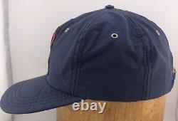 Vintage 90s 1996 Yacht Polo Sport Ralph Lauren Challenge 6 Panel Navy Hat 12 M