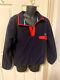 Vintage 90s Patagonia Snap-t Pullover Fleece Jacket Mens Size L Navy Red Green