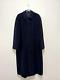 Vintage! Cerruti 1881 Men's Navy Blue Wool / Cashmere Overcoat Size Eu50 Uk40