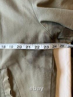 Vintage Civilian N-1 Deck Jacket Made in USA Military Navy USN Sherpa Large