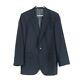 Vintage Givenchy Monsieur Mens Blazer 42 Reg 100% Wool Navy Blue Suit Jacket Ln