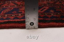 Vintage Hand-Knotted Area Rug 3'7 x 6'6 Traditional Wool Carpet