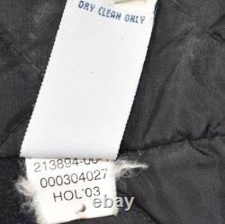 Vintage Old Navy mens XXL Black Winter Coat Button up with inside pocket