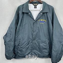 Vintage Patrick Henry Jacket US Navy Mens XL Submarine Windbreaker 2000 SSBN 599