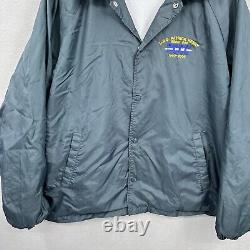 Vintage Patrick Henry Jacket US Navy Mens XL Submarine Windbreaker 2000 SSBN 599