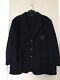 Vintage Polo By Ralph Lauren 100% Wool Navy Blue Jacket Coat Size Xl Made In Usa