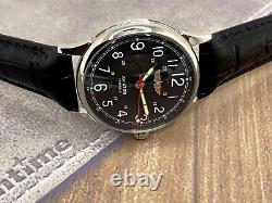 Vintage Raketa Watch Mechanical Aviator Wrist Russian Soviet USSR Military Rare