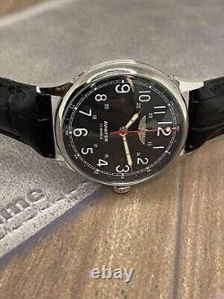 Vintage Raketa Watch Mechanical Aviator Wrist Russian Soviet USSR Military Rare