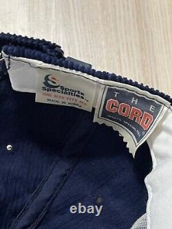 Vintage Sports Specialities Navy Academy The Cord Corduroy Hat