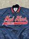 Vintage Toledo Mud Hens Baseball Satin Bomber Jacket Men's Size Xl Rare