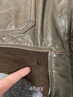 Vintage US NAVY G1 Leather FLIGHT JACKET