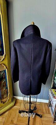 Vintage US NAVY Wool Peacoat Military Jacket 36/R Excellent Condition