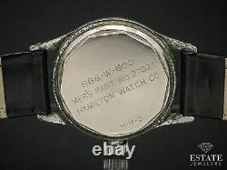 Vintage WWII US Navy Hamilton Military R88-W-800 Mens Watch i12115