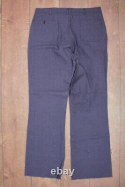 Vtg Men's 60s Vietnam War US Navy Dungarees / Jeans'69 Sz 44x41 1960s