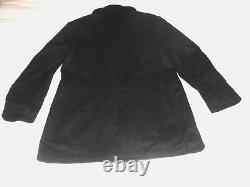 Vtg authentic U. S. Navy 100% wool enlisted men's peacoat double breasted 44XL